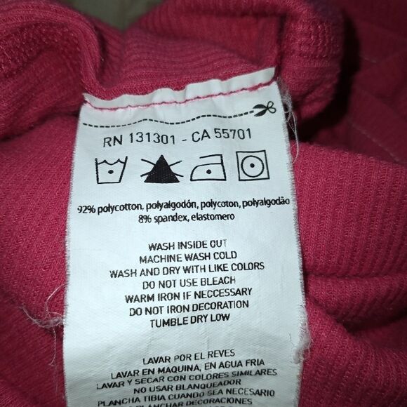 VINTAGE ZUMBA WEAR PINK RIBBED TANK TOP SZ.M NWOT - Picture 6 of 6